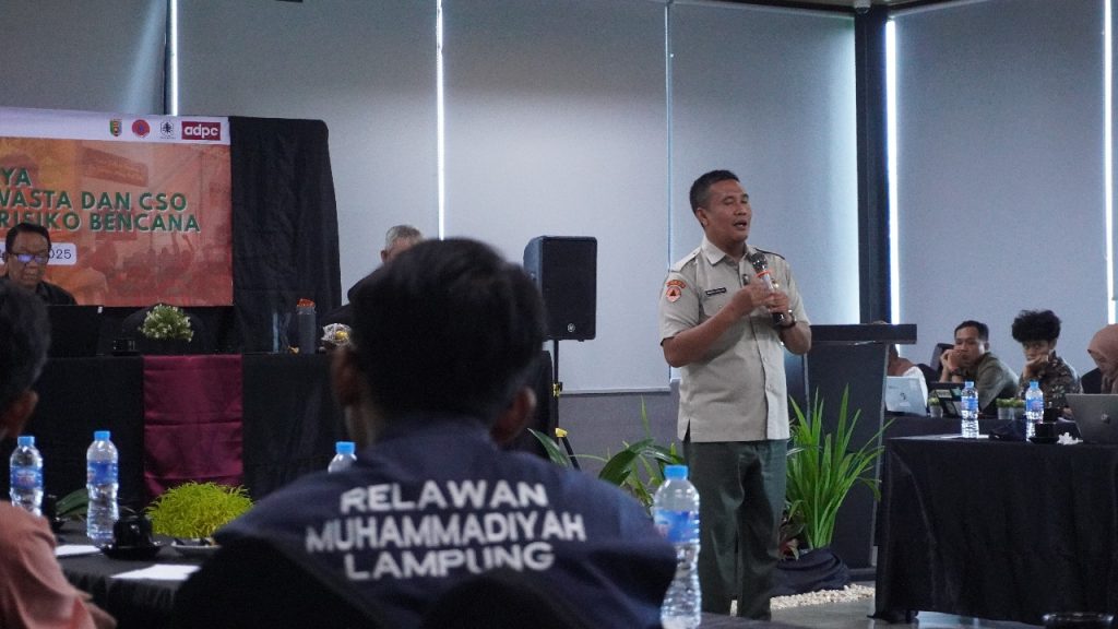 MDMC Lampung Desak BPBD Bentuk Forum PRB dan Sekber SPAB, Dorong Aksi Nyata Pengurangan Risiko Bencana