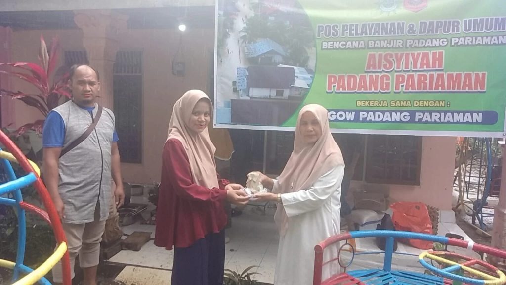 Banjir Landa Pandang Pariaman, Muhammadiyah Dirikan Pos Layanan